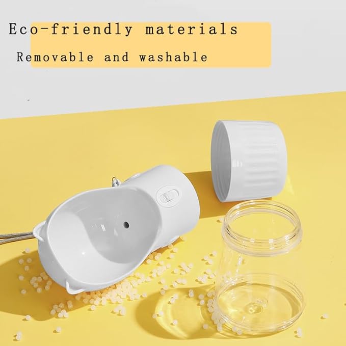 2 in 1 Portable Dog Water Bottle + Food Cup